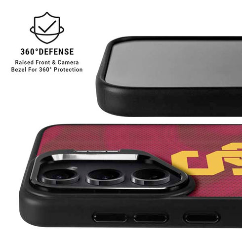 University of Southern California USC Trojans Jersey Galaxy S25 Kickstand Case